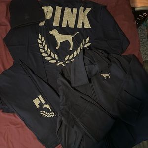 Pink 4 piece set size xl